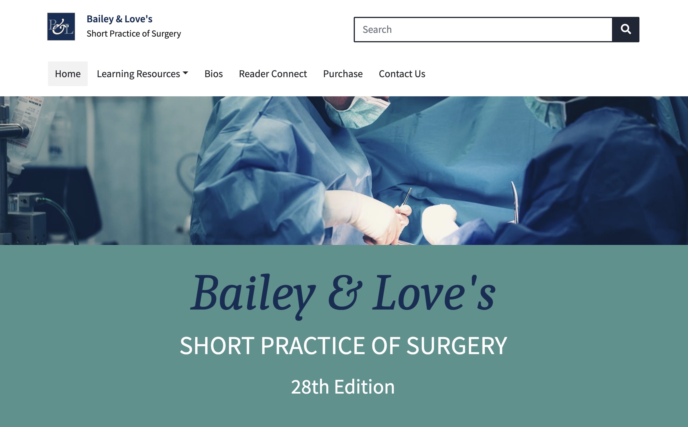 Bailey & Love: Short Practice of Surgery