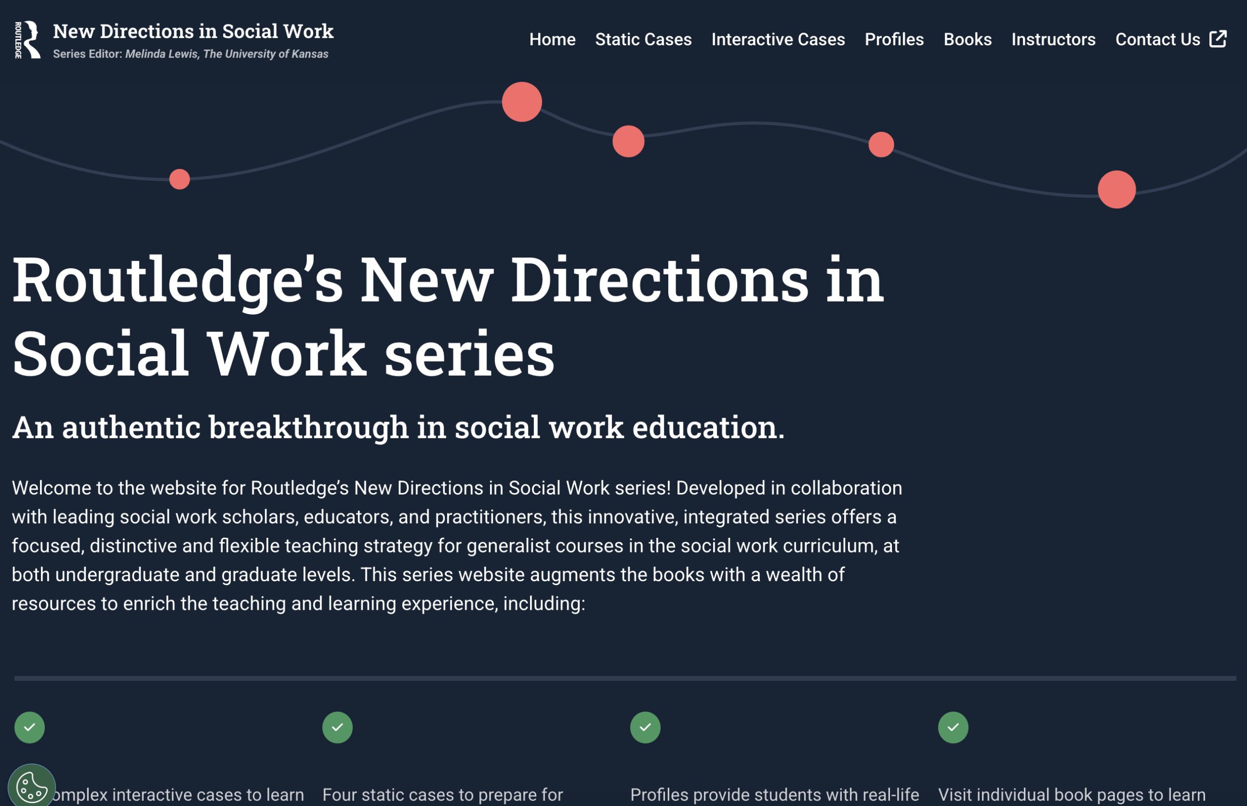 Routledge’s New Directions in Social Work series